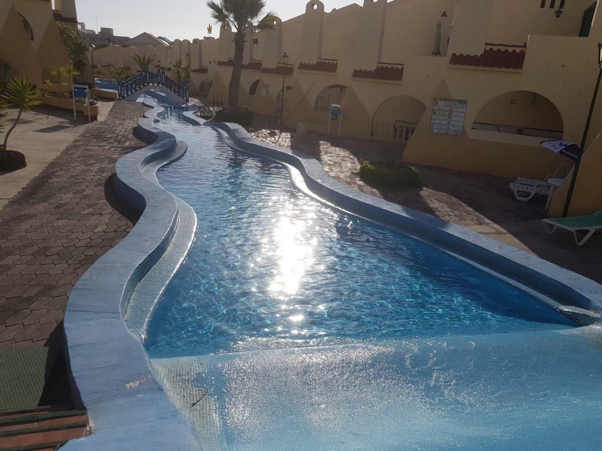 Sunny Pool View & Airco Apartament Symon Mareverde Адехе Экстерьер фото